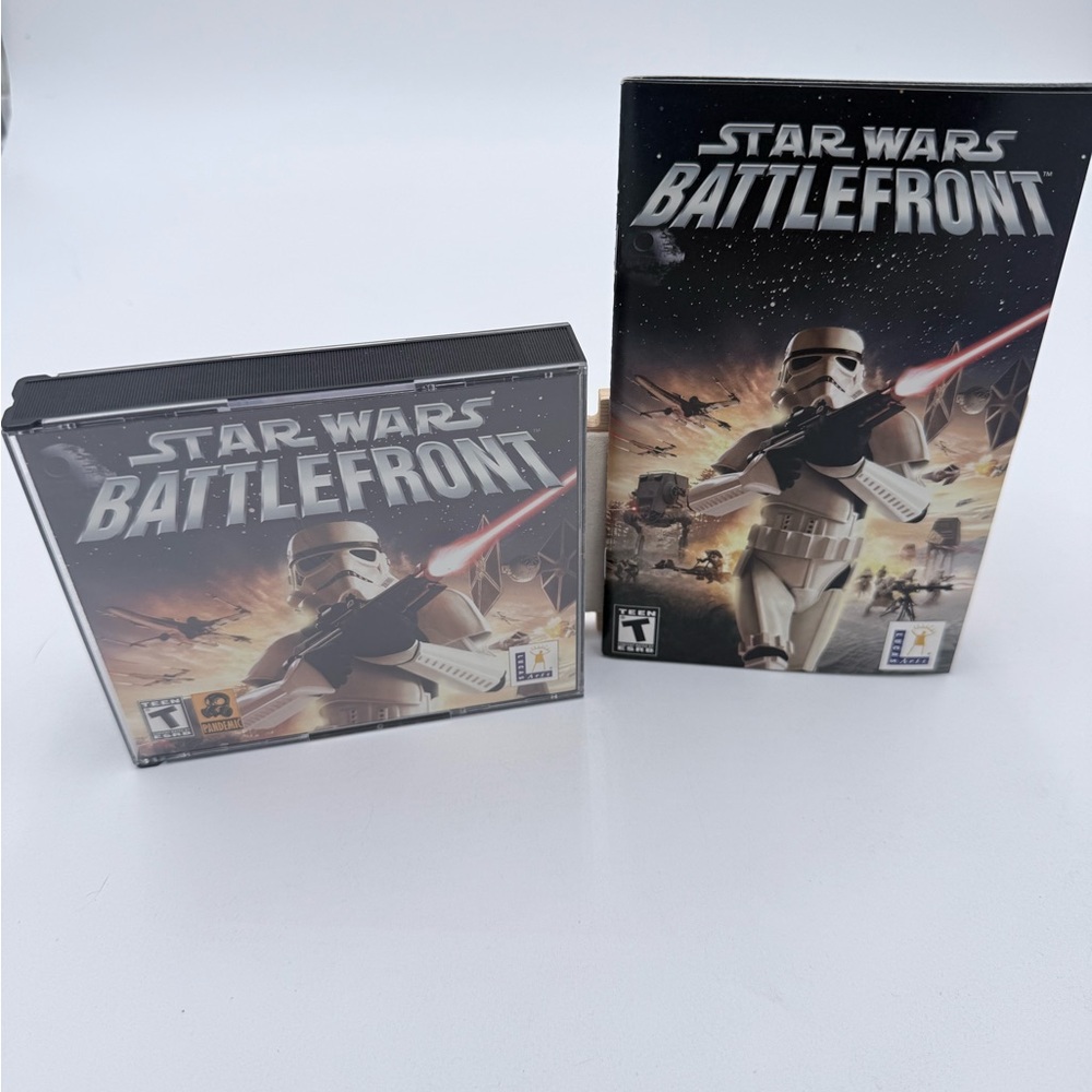 2002 Star Wars: Battlefront PC 3-Disk & Manual